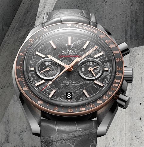 omega grey side of the moon meteorite for sale|omega speedmaster grey meteorite.